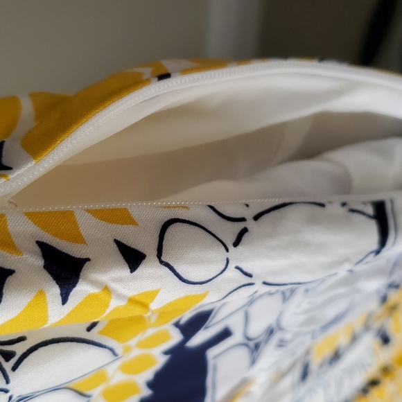 Gap yellow and blue floral maxi dress in size large, NWT - Picture 5 of 9